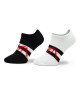 Emporio Armani Комплект 2 чифта терлик мъжки 306228 3R300 00911 Bianco/Nero - Mera.bg