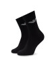 Emporio Armani Комплект 3 чифта дълги чорапи мъжки 303133 2F301 98510 White/Black/Fuchsia - Mera.bg
