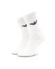 Emporio Armani Комплект 3 чифта дълги чорапи мъжки 303133 2F301 98510 White/Black/Fuchsia - Mera.bg