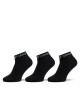 Emporio Armani Комплект 3 чифта къси чорапи мъжки 300048 4R254 50620 Nero/Nero/Nero - Mera.bg