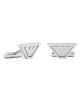 Emporio Armani Копчета за ръкавели EGS3129040 Сребрист - Mera.bg