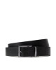 Emporio Armani Мъжки колан Y4S195 YLO8J 81972 Black/Grey - Mera.bg