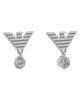 Emporio Armani Обици EG3581040 Сребрист - Mera.bg