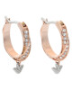 Emporio Armani Обици EGS3006221 Позлатено с розово злато - Mera.bg