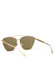 Fendi Слънчеви очила FF 0438/S Yellow Gold 001 - Mera.bg
