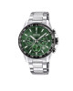 Festina Часовник Timeless Chronograph F20560/4 Silver/Green - Mera.bg