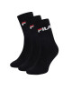 Fila Дълги чорапи F9505-AW24 (3-pack) Черен - Mera.bg