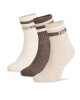 Fila Къси чорапи F8207-AW24 (3-pack) Екрю - Mera.bg