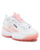 Fila Сникърси Disruptor T Teens FFT0018.13074 White/Coral Paradise - Mera.bg