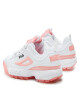 Fila Сникърси Disruptor T Teens FFT0018.13074 White/Coral Paradise - Mera.bg