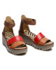 Fly London Сандали Bonofly P501290001 Tan/Che.Red/Brw - Mera.bg