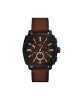 Fossil Часовник Machine Chronograph FS6101 Кафяв - Mera.bg