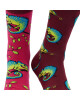 Funny Socks Дълги чорапи unisex Chameleon SM1/32 Цветен - Mera.bg