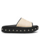 Furla Чехли Real YE14REA-A.0521-DEN000-1-007-20-AL Deserto/Nero - Mera.bg