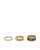 Furla Комплект пръстена Arch Stripe WJ00175-N79000-O6000-1-007-20-CN-S Златист - Mera.bg