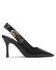 Furla Обувки на ток Sign Slingback T.90 YG05SGN-BX2681-O6000-90294100 Черен - Mera.bg