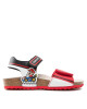Geox Сандали J Ghita B. B J258LB 000BC C0020 S Red/Black - Mera.bg