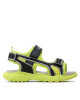 Geox Сандали J Sandal Splush Boy J35GPA014CEC3707 S Lime/Black - Mera.bg