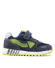 Geox Сникърси B Alben B. A B253CA 02214 C4502 S Navy/Fluo Yellow - Mera.bg