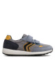 Geox Сникърси J Alben Boy J159EA01420C1L2V D Lt Grey/Yellow - Mera.bg