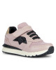 Geox Сникърси J Fastics Girl J35GZC 054AS C8A9B M Antique Rose/Black - Mera.bg