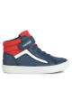 Geox Сникърси J Gisli Boy J365CC 05410 C0735 M Navy/Red - Mera.bg
