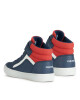 Geox Сникърси J Gisli Boy J365CC 05410 C0735 M Navy/Red - Mera.bg