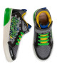 Geox Сникърси J Grayajay B. D J029YD 014BU C0016 DD Black/Green - Mera.bg