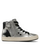 Geox Сникърси J Kalispera Girl J044GA 000NF C1363 S Dk Silver/Black - Mera.bg