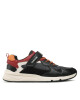 Geox Сникърси J Rooner Boy J36H0A 01122 C0260 D Black/Dk Red - Mera.bg