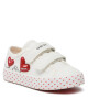 Geox Сникърси Jr Ciak Girl J3504G01054C0050 M White/Red - Mera.bg