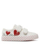 Geox Сникърси Jr Ciak Girl J3504G01054C0050 M White/Red - Mera.bg