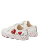 Geox Сникърси Jr Ciak Girl J3504G01054C0050 M White/Red - Mera.bg