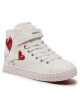 Geox Сникърси Jr Ciak Girl J3504H01054C0050 S White/Red - Mera.bg