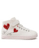 Geox Сникърси Jr Ciak Girl J3504H01054C0050 S White/Red - Mera.bg