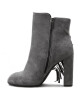 Gino Rossi Боти Naomi DBH154-T24-JZ00-8700-F Сив - Mera.bg