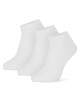 GINO ROSSI Къси чорапи 3MB-001-AW24 (3-pack) Бял - Mera.bg