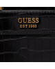 Guess Дамска чанта Katey Croc Mini Satchel HWCB84 94730 BLA - Mera.bg
