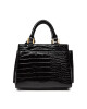 Guess Дамска чанта Katey Croc Mini Satchel HWCB84 94730 BLA - Mera.bg