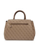 Guess Дамска чанта HWSB85 51060 LATTE LOGO/SHELL - Mera.bg