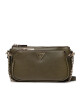 Guess Дамска чанта Alexie (VG) Mini Bags HWVG84 16700 Каки - Mera.bg