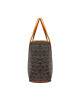 Guess Дамска чанта Vikky (SV) HWSV69 95240 BLACK LOGO/COGNAC - Mera.bg