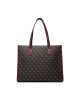 Guess Дамска чанта Silvana (GB) HWQB86 65230 Кафяв - Mera.bg