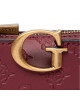 Guess Дамска чанта G Vibe (DB) Mini Bags HWDB86 58770 Бордо - Mera.bg