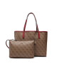 Guess Дамска чанта Vikky Tote HWSG69 95230 Кафяв - Mera.bg