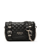 Guess Дамска чанта Adam (QG) Mini Bags HWQG86 94780 Черен - Mera.bg