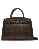 Guess Дамска чанта Arlena Logo HWPS93 36060 Кафяв - Mera.bg