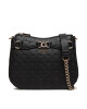 Guess Дамска чанта Arlena Logo (PG) HWPG93 36040 Черно родиево покритие - Mera.bg