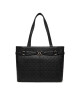 Guess Дамска чанта Arlena Logo (PG) HWPG93 36250 Черен - Mera.bg