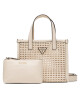 Guess Дамска чанта Brigitta Mini HWWZ72 06770 Екрю - Mera.bg